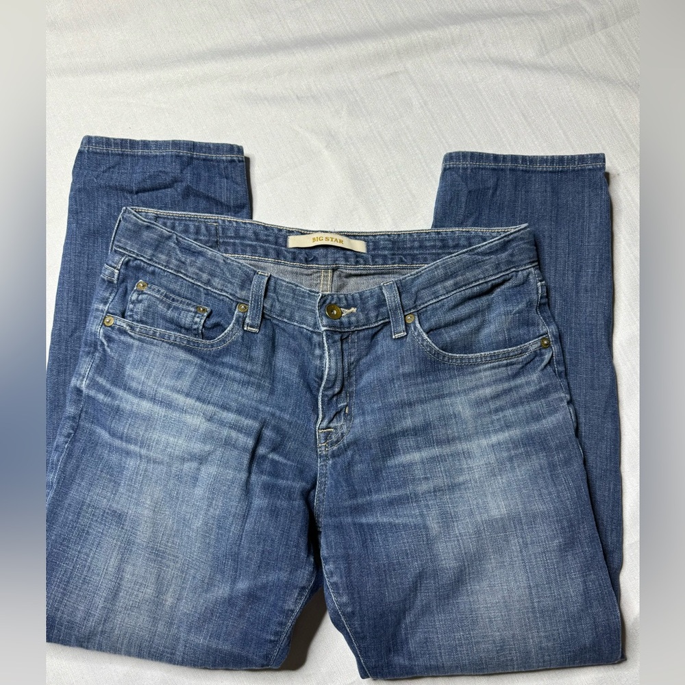 Big Star Buckle Men’s Straight Leg Jeans | Denim | Classic Fit | Size 28